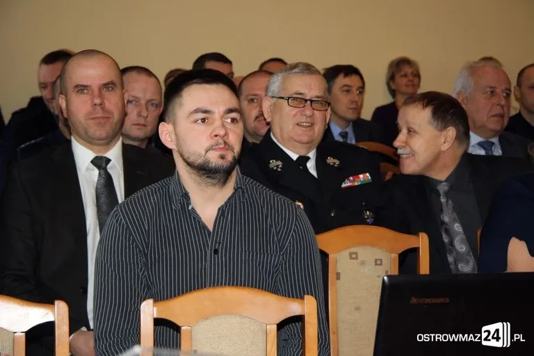 Odprawa roczna KPP w Ostrowi Mazowieckiej (zdjęcia)