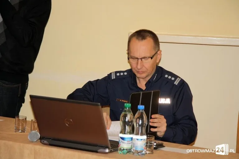 Odprawa roczna KPP w Ostrowi Mazowieckiej (zdjęcia)