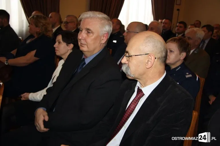 Odprawa roczna KPP w Ostrowi Mazowieckiej (zdjęcia)