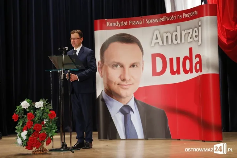 Burmistrz i wicestarosta na spotkaniu z Andrzejem Dudą