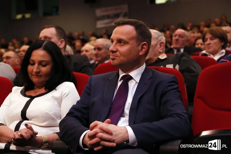 Burmistrz i wicestarosta na spotkaniu z Andrzejem Dudą