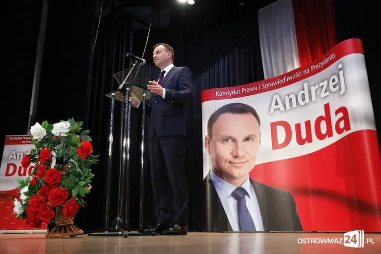 Burmistrz i wicestarosta na spotkaniu z Andrzejem Dudą