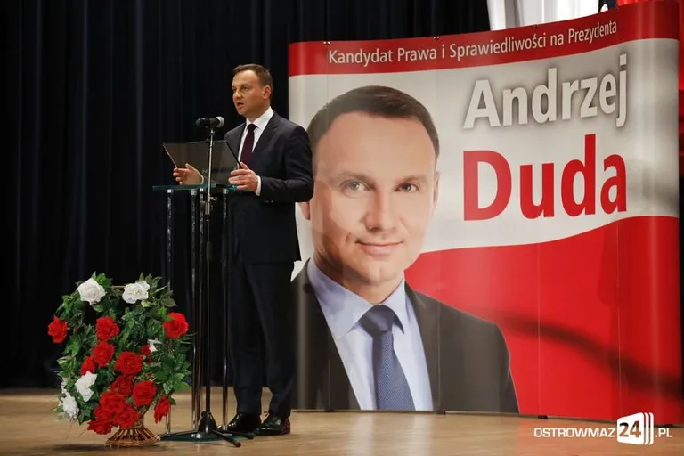 Burmistrz i wicestarosta na spotkaniu z Andrzejem Dudą