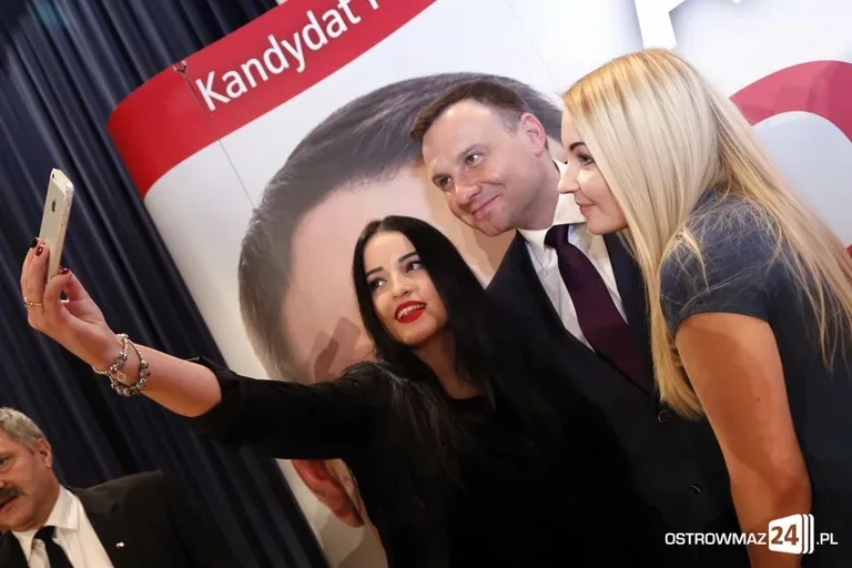 Burmistrz i wicestarosta na spotkaniu z Andrzejem Dudą