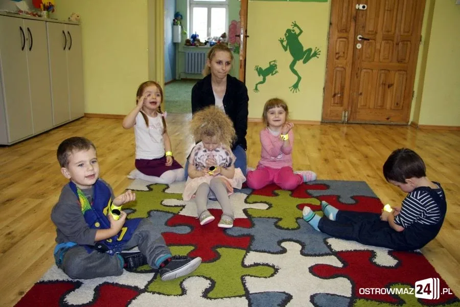 Policjanci z wizytą w Amelce (zdjęcia)