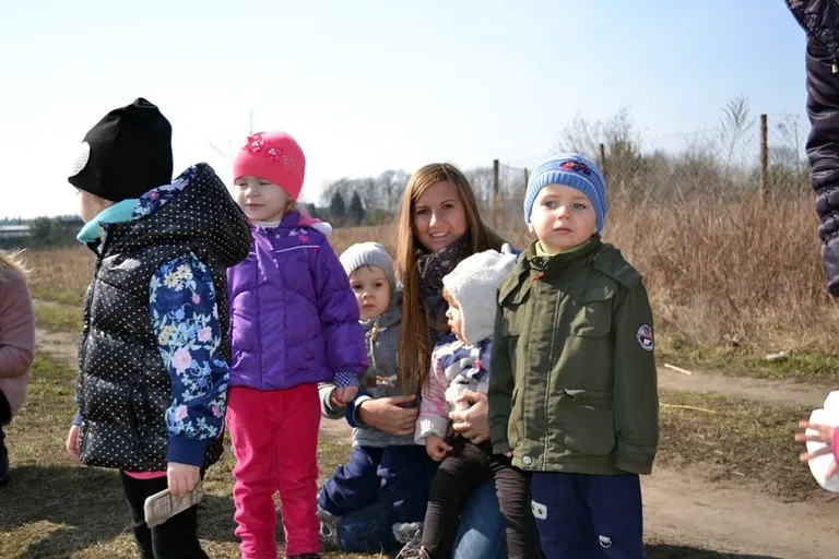 Maluchy pożegnały zimę (zdjęcia)