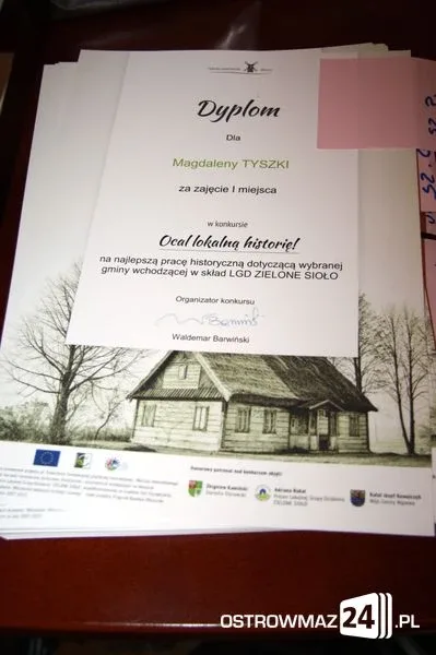 Konkurs 'Ocal lokalną historię' rozstrzygnięty