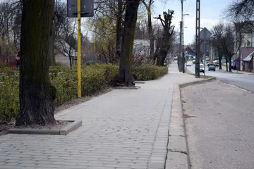 Nowy chodnik przy ul. 3 Maja (zdjęcia)