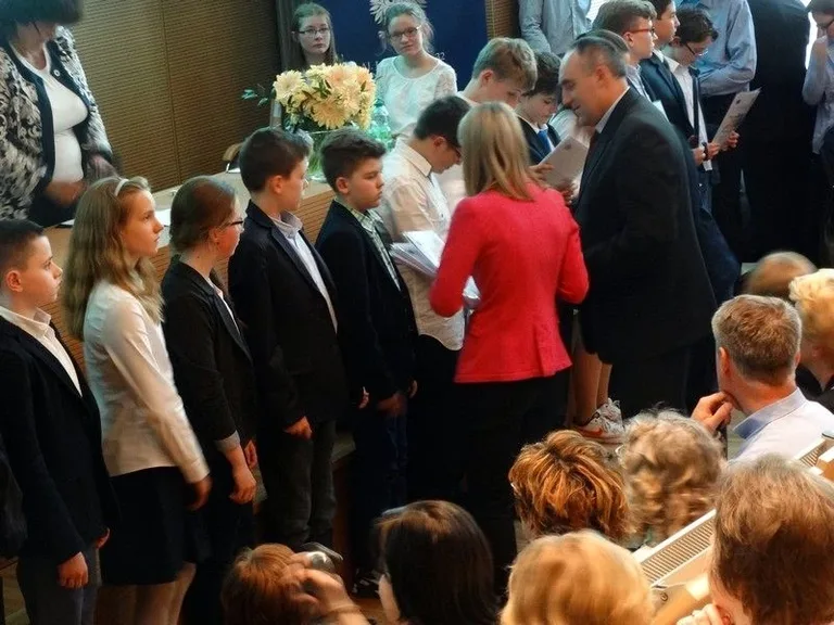 Uczniowie SP1 laureatami konkursu matematycznego
