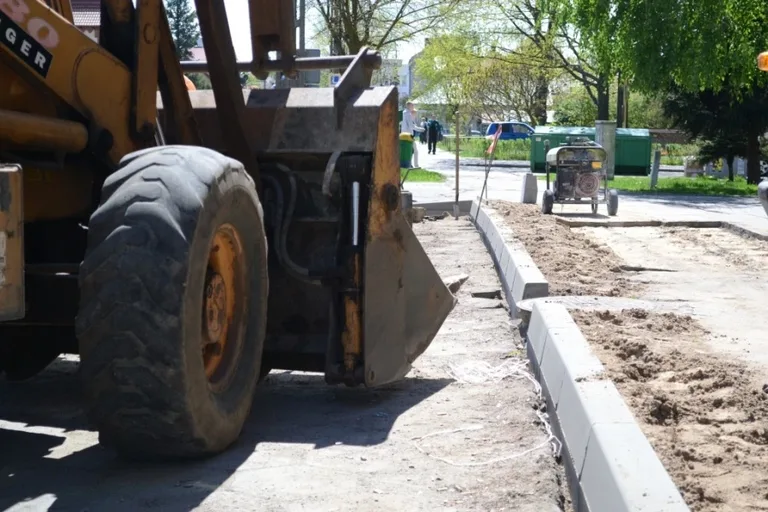 Modernizacja chodnika i parkingu przy ul. Kościuszki