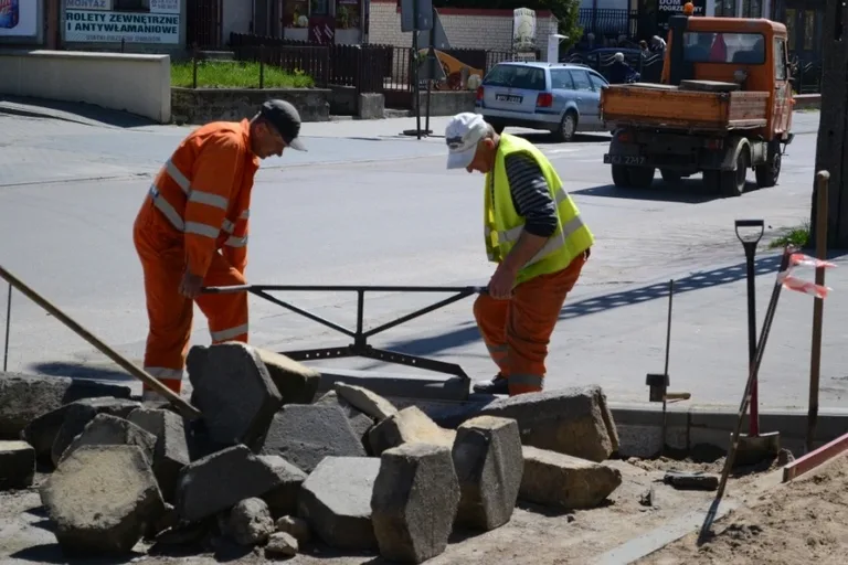 Modernizacja chodnika i parkingu przy ul. Kościuszki