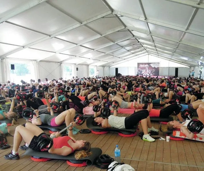 Ostrowianki na Reebok Fitness Camp (zdjęcia)