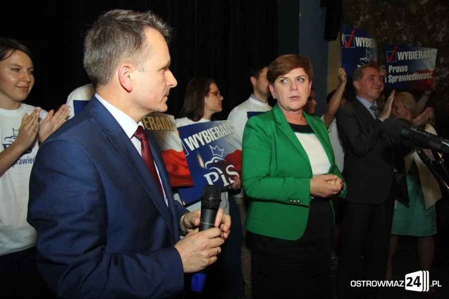 Kandydatka na premiera w Ostrowi Maz. (zdjęcia, wideo)