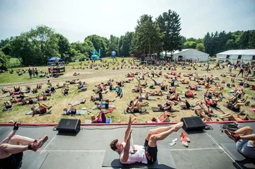 Ostrowianki na Reebok Fitness Camp (zdjęcia)