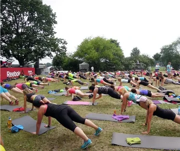 Ostrowianki na Reebok Fitness Camp (zdjęcia)