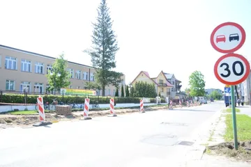 Trwa remont chodnika przy ul. Kościuszki (zdjęcia)