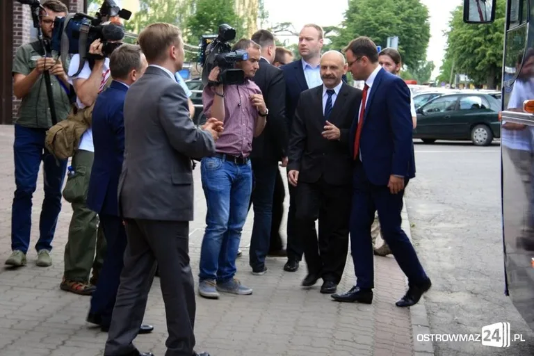 Kandydatka na premiera w Ostrowi Maz. (zdjęcia, wideo)