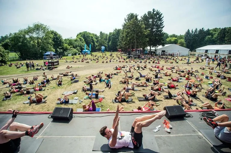Ostrowianki na Reebok Fitness Camp (zdjęcia)