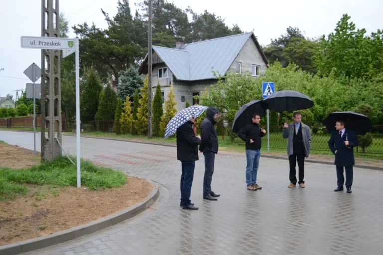 Ulice Leśna i Przeskok odebrane (zdjęcia)