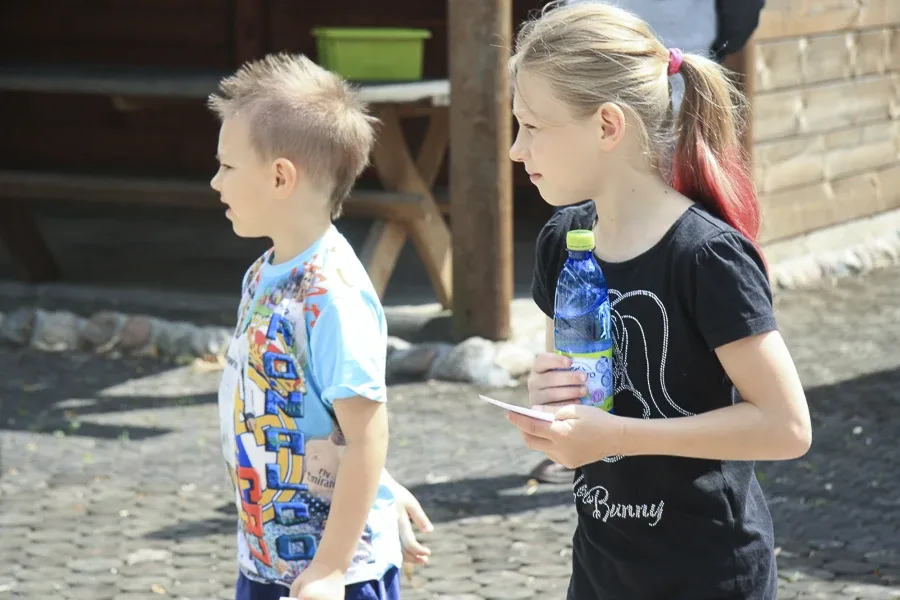 Bawiły się ćwicząc buzie i języki (zdjęcia)