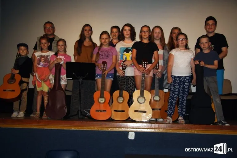 Koncert uczestników warsztatów gitarowych