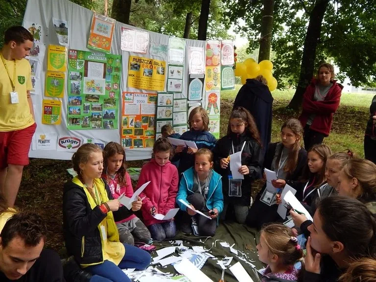 Ostrowscy harcerze na Zlocie Grunwaldzkim