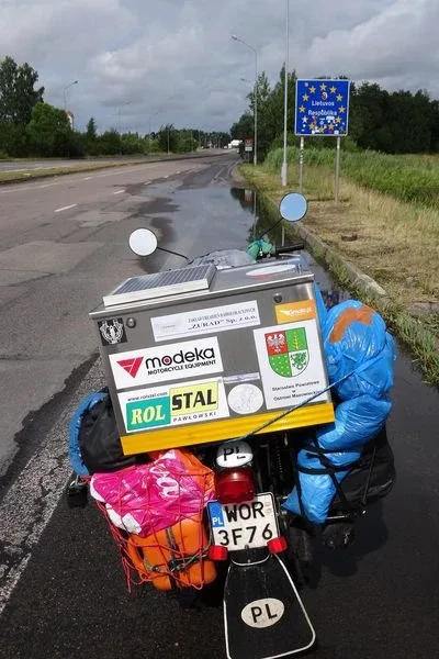 Wiktor już za granicą (zdjęcia)