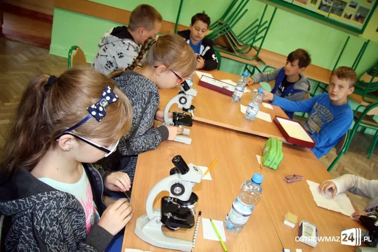 Ekopodchody i mikroskop na szkolnych warsztatach