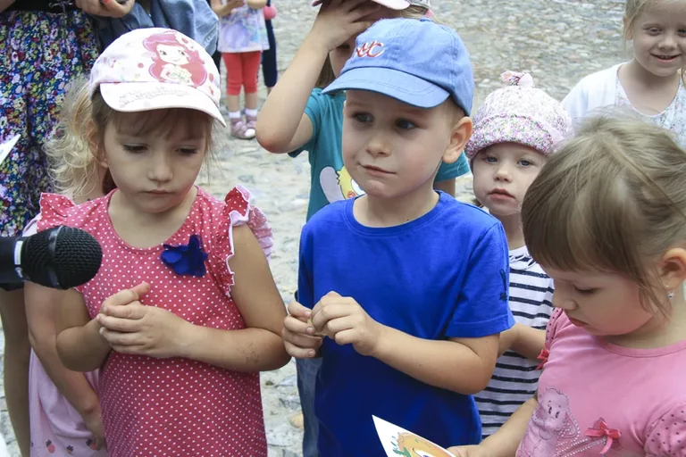 Bawiły się ćwicząc buzie i języki (zdjęcia)