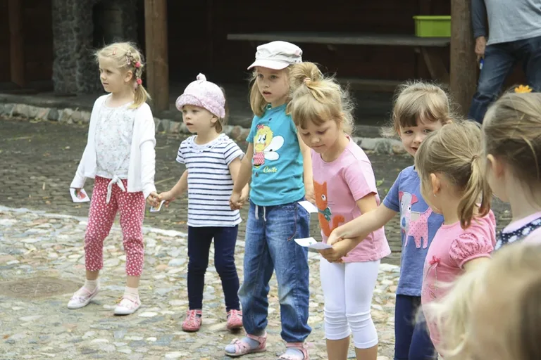 Bawiły się ćwicząc buzie i języki (zdjęcia)
