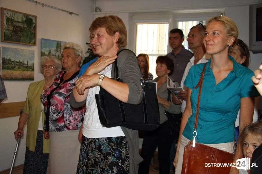 W domu kultury wystawa "Sercem malowane"