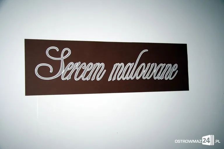 W domu kultury wystawa "Sercem malowane"