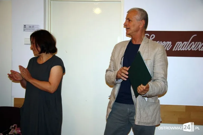W domu kultury wystawa "Sercem malowane"