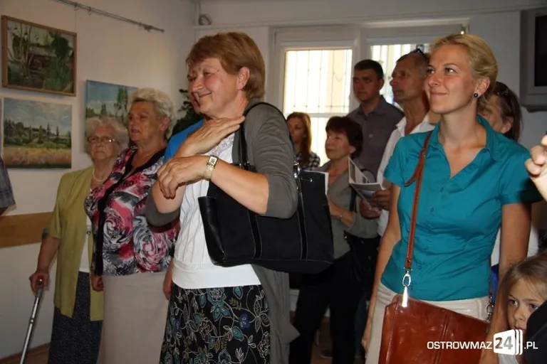 W domu kultury wystawa "Sercem malowane"