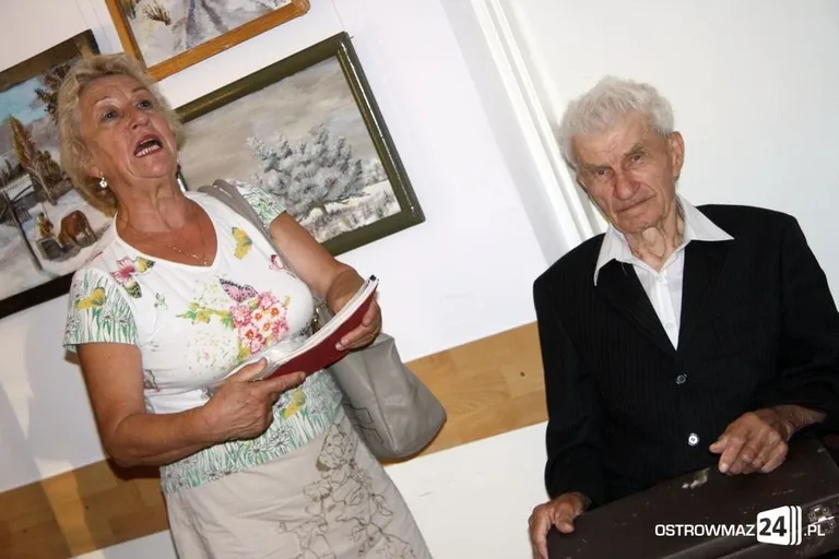 W domu kultury wystawa "Sercem malowane"