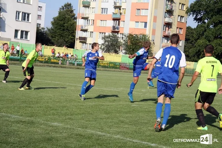Ostrovia ograła Mazura Gostynin (zdjęcia, wideo)