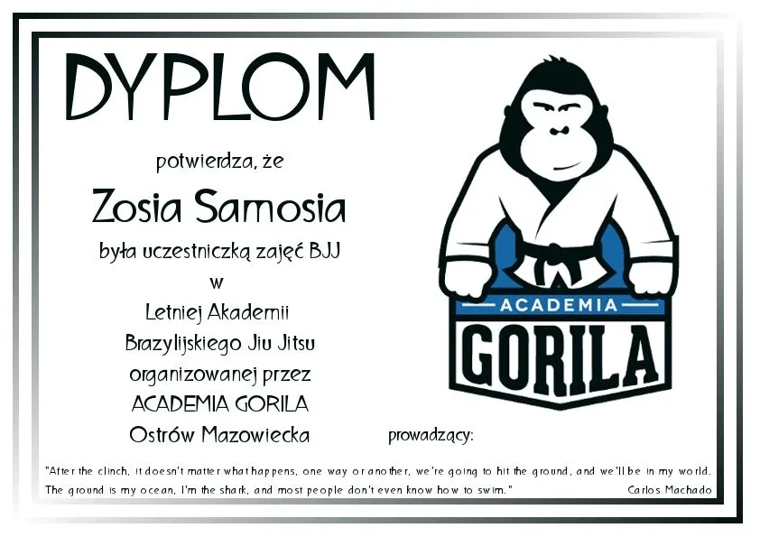 Letnia Akademia Brazylijskiego Jiu Jitsu za nami (zdjęcia)