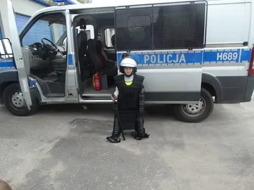 Przedszkolaki zwiedzały komendę (zdjęcia)