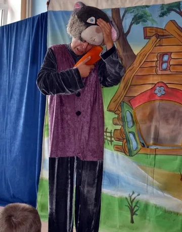 Spektakl teatralny w Broku (zdjęcia)