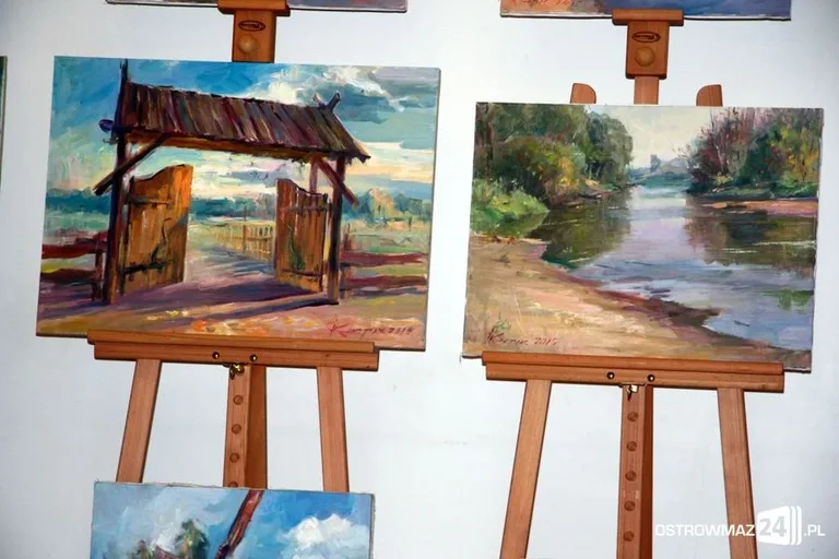 Wernisaż pleneru malarskiego (zdjęcia)