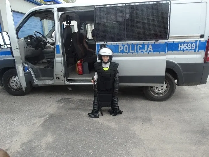 Przedszkolaki zwiedzały komendę (zdjęcia)
