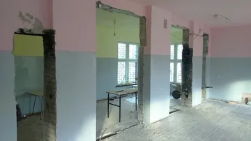 Remont świetlicy w Laskowiźnie (zdjęcia)