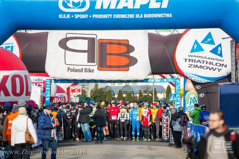 Warszawski Triathlon Zimowy (zdjęcia)