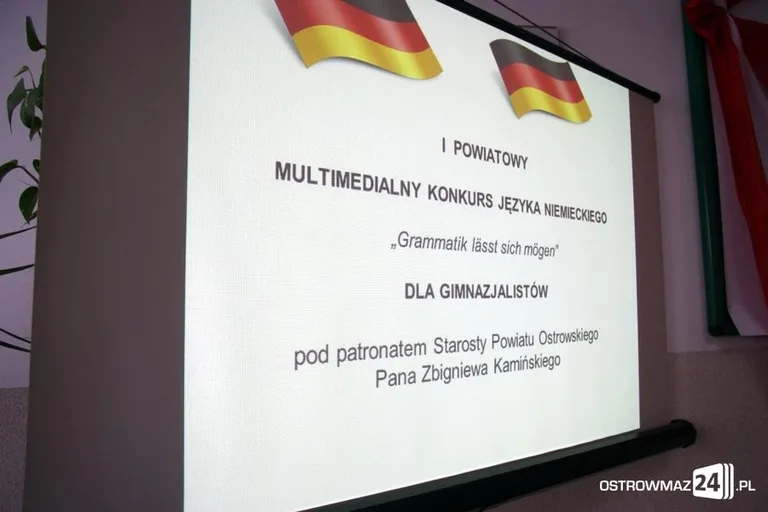 Gimnazjaliści w konkursie z niemieckiego (zdjęcia)