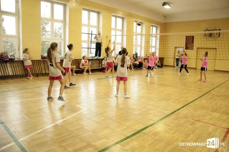 Miejska liga siatkówki dziewcząt (zdjęcia)