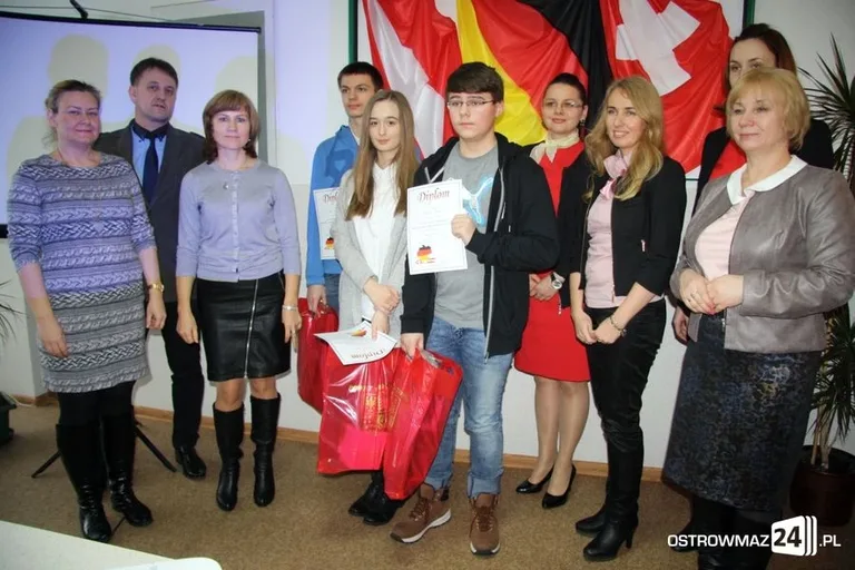 Gimnazjaliści w konkursie z niemieckiego (zdjęcia)