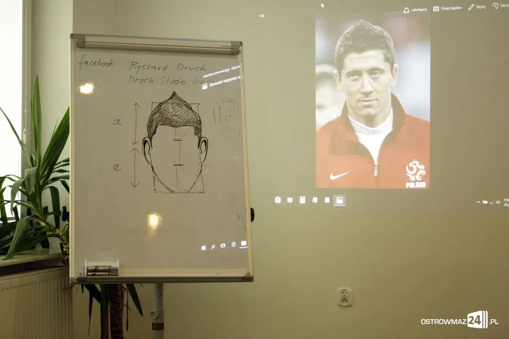 Warsztaty karykatury w MDK (zdjęcia)