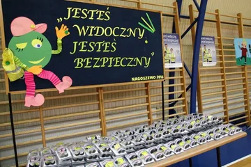 "Jesteś widoczny, jesteś bezpieczny" w Nagoszewie
