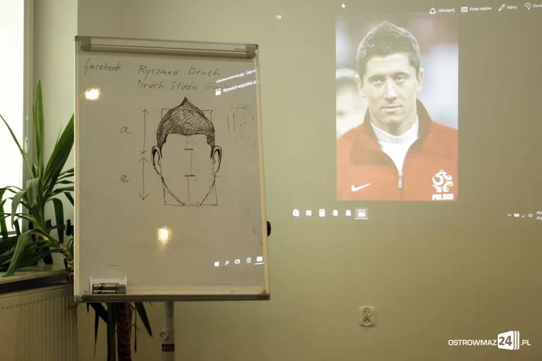 Warsztaty karykatury w MDK (zdjęcia)