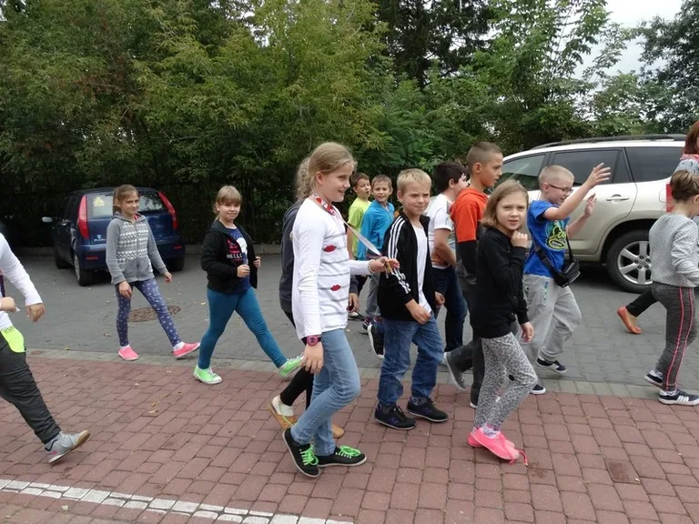 Próbna ewakuacja szkoły (zdjęcia)